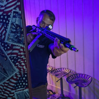 Jeff Kopp, HSSC Certified Training Instructor, conducting firearms training